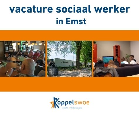 We zijn op zoek naar een sociaal werker Emst, die zich bezig houdt met gebiedsopgaven, Buurt-steunpunt De Hezebrink en het jongerenwerk.